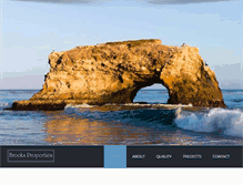 Tablet Screenshot of brooksproperties.net
